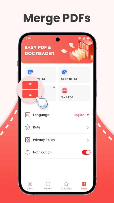 Easy PDF & Doc Reader Screenshot 2