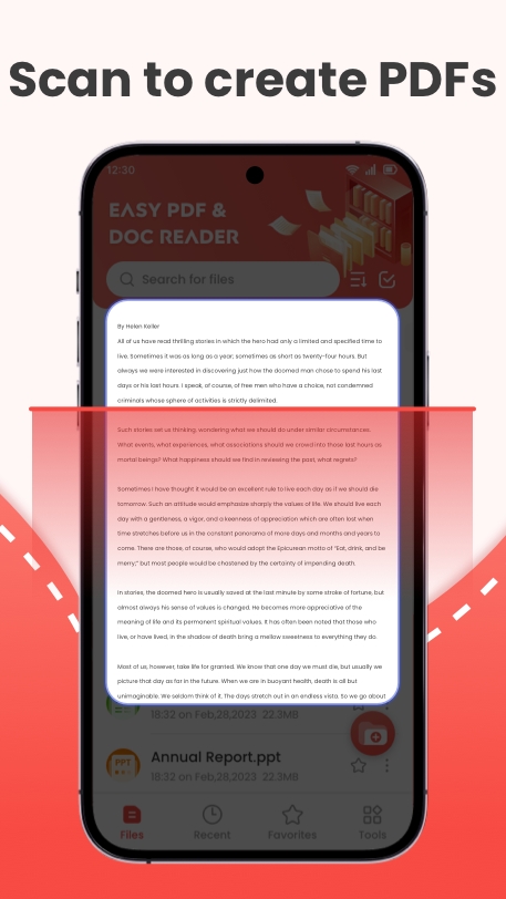 Easy PDF & Doc Reader Screenshot 4
